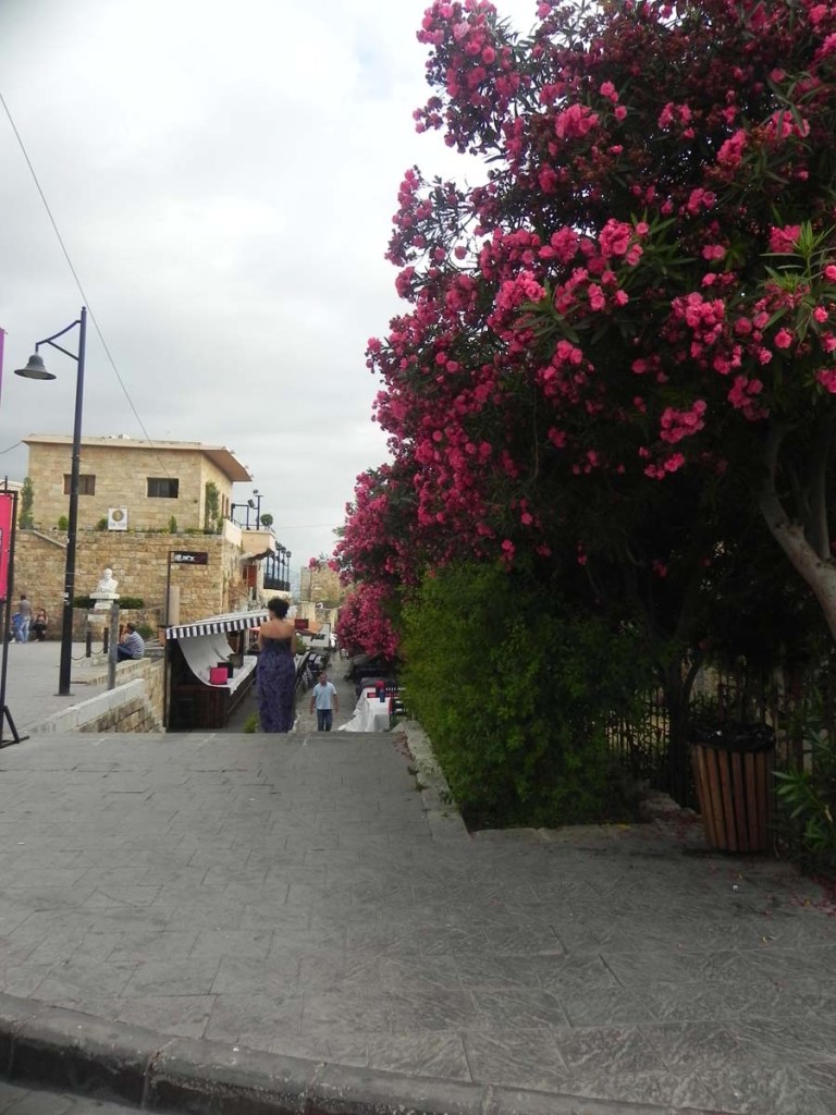 walking between the old houses and streets of Jbeil Lebanon