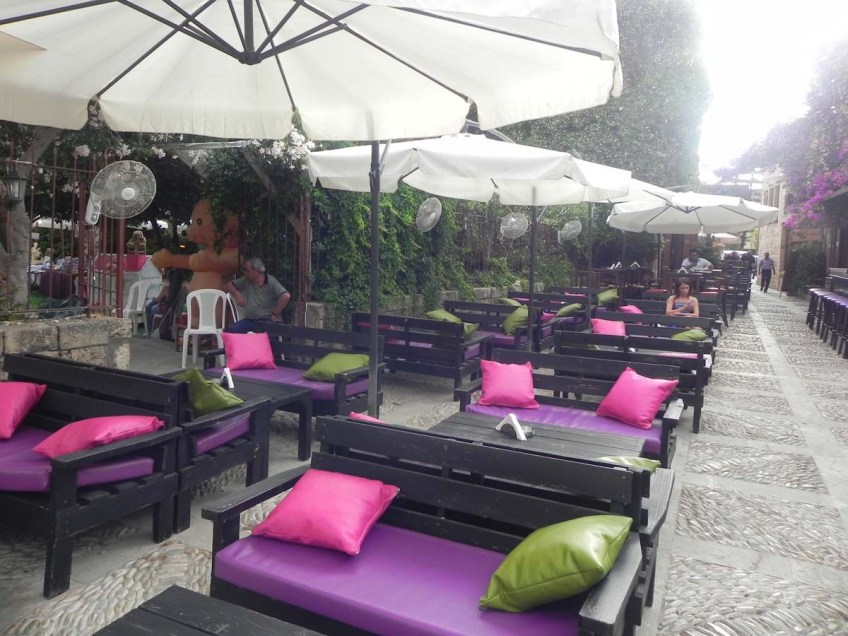 walking between the old houses and streets of Jbeil Lebanon