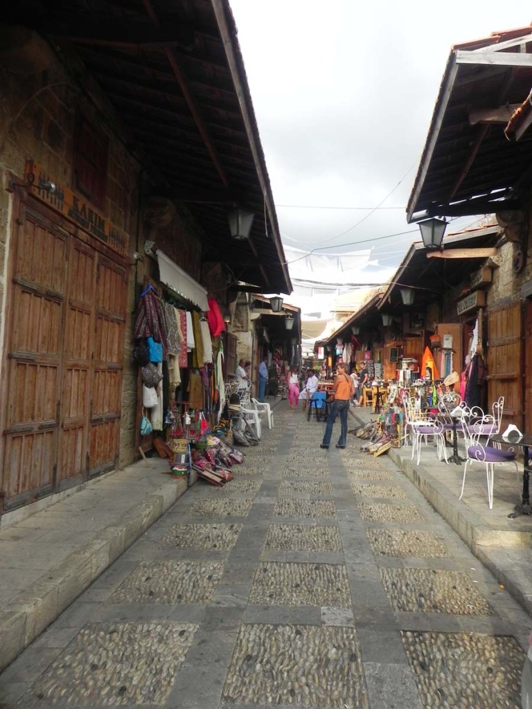 walking between the old houses and streets of Jbeil Lebanon
