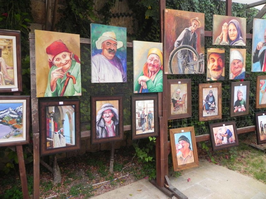 walking between the old houses and streets of Jbeil Lebanon