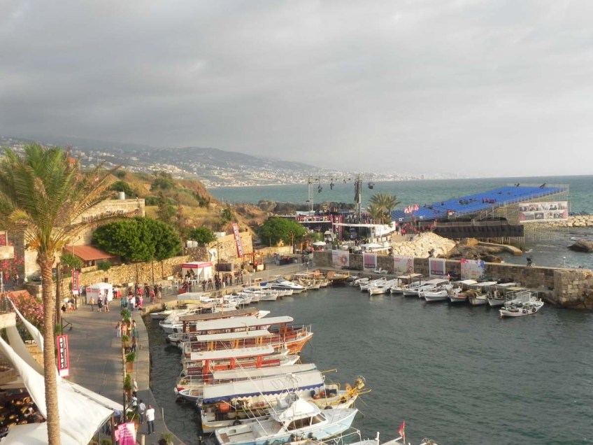 walking between the old houses and streets of Jbeil Lebanon