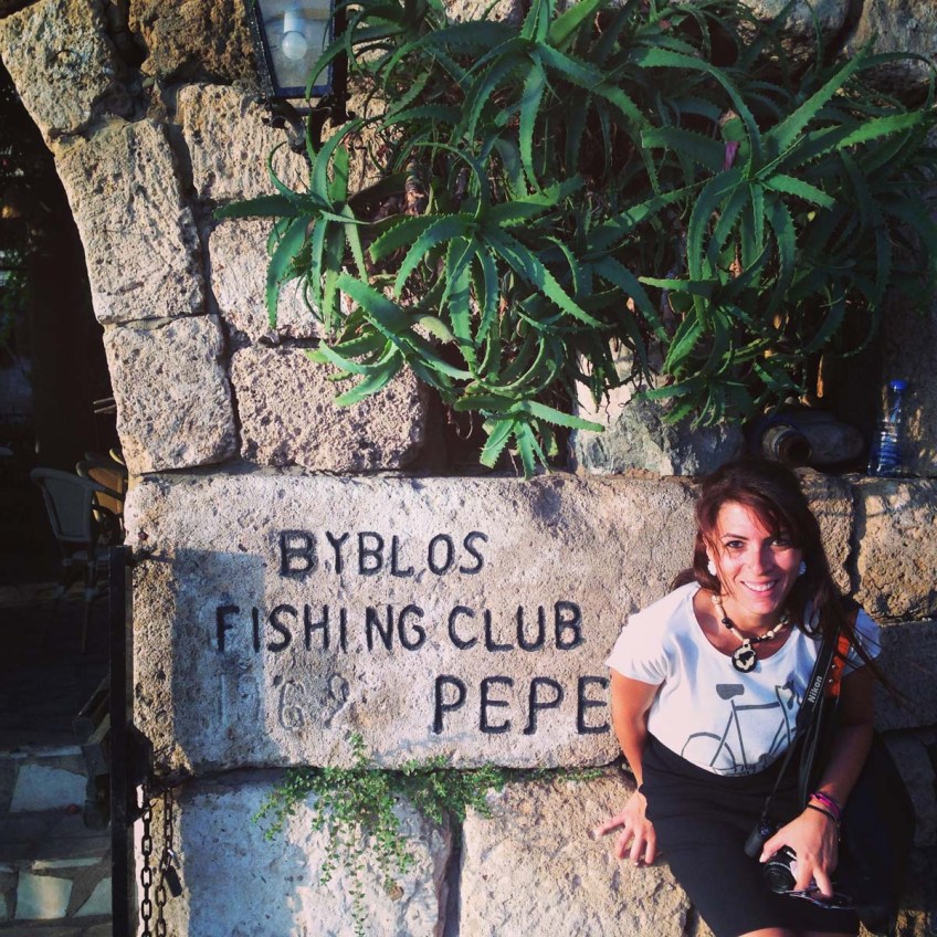 walking between the old houses and streets of Jbeil Lebanon
