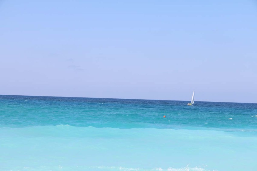 The beach and sea in Lebanon
