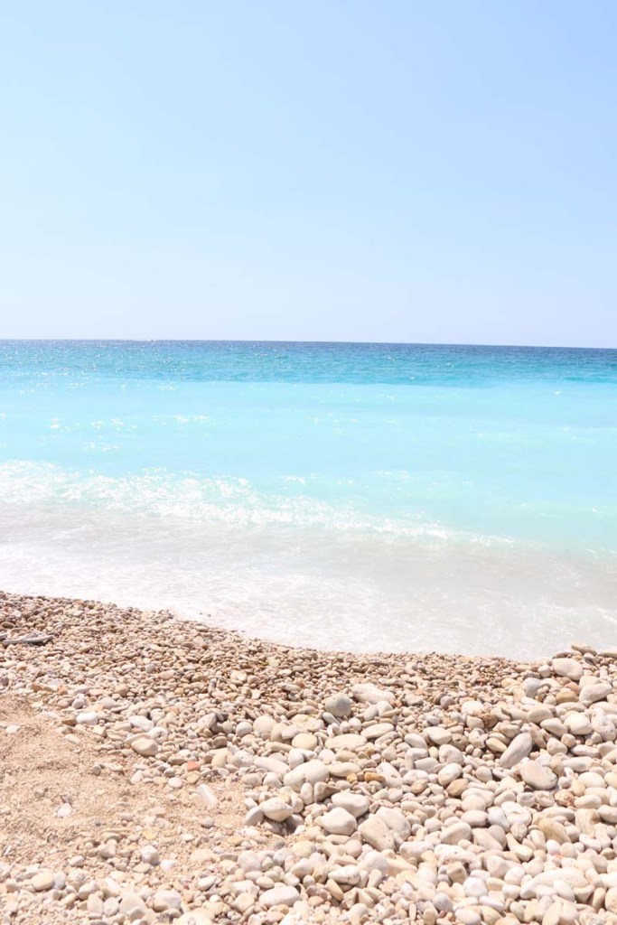 The beach and sea in Lebanon