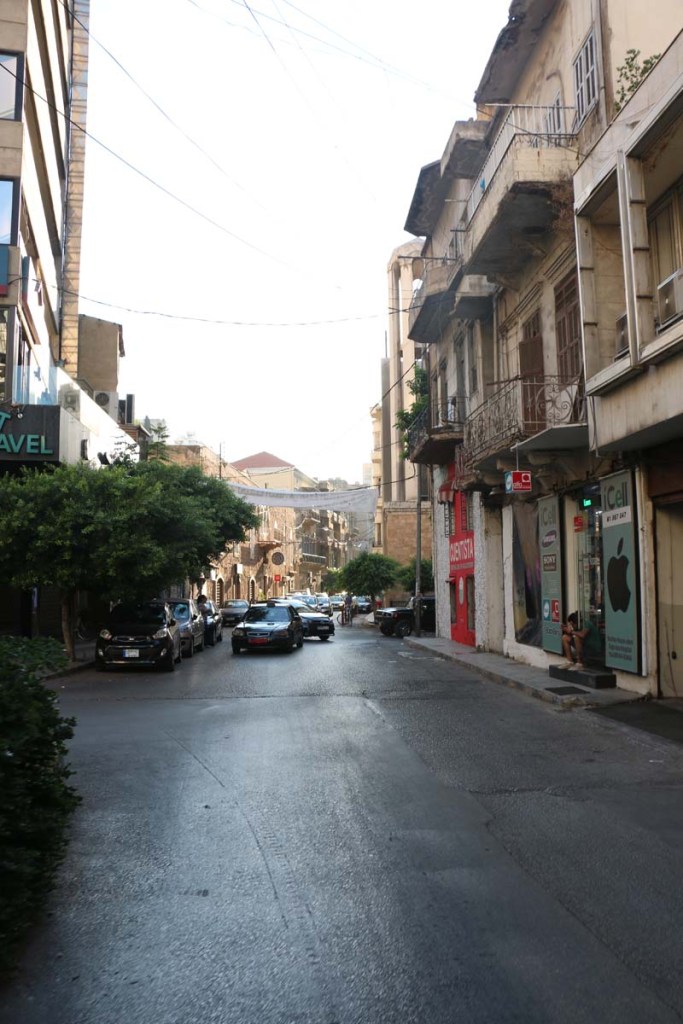 Walking the streets of Beirut