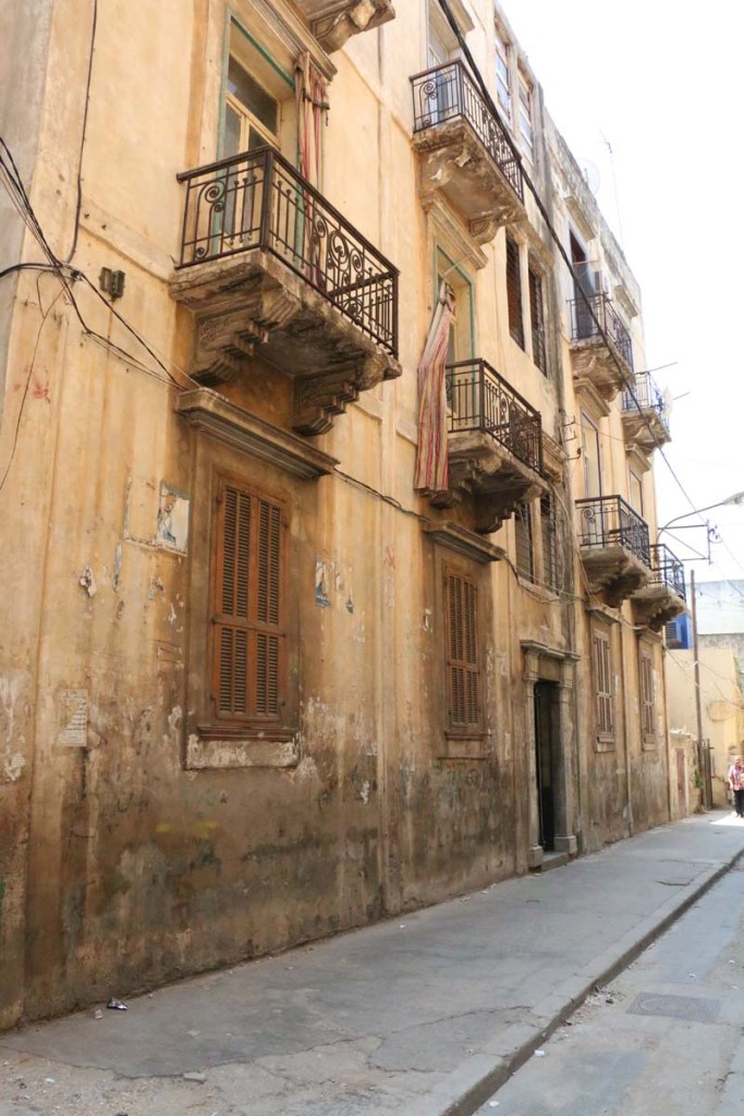Art Nouveau windows in Tripoli Lebanon