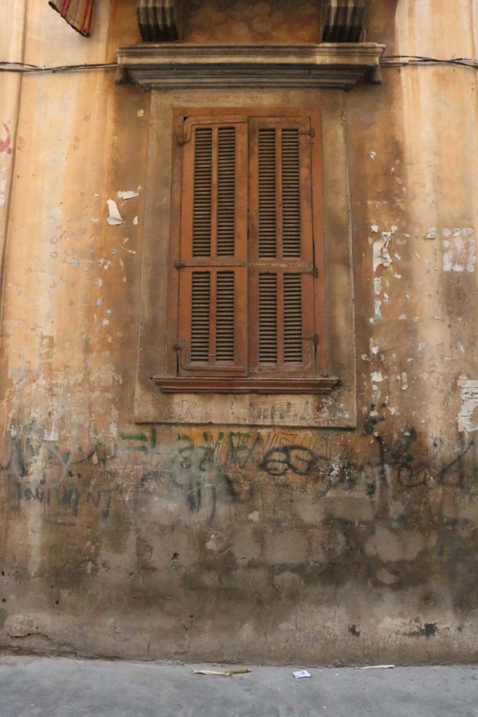 Art Nouveau windows in Tripoli Lebanon