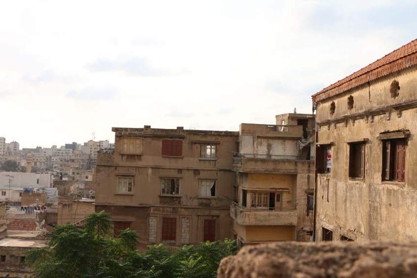 Art Nouveau windows in Tripoli Lebanon