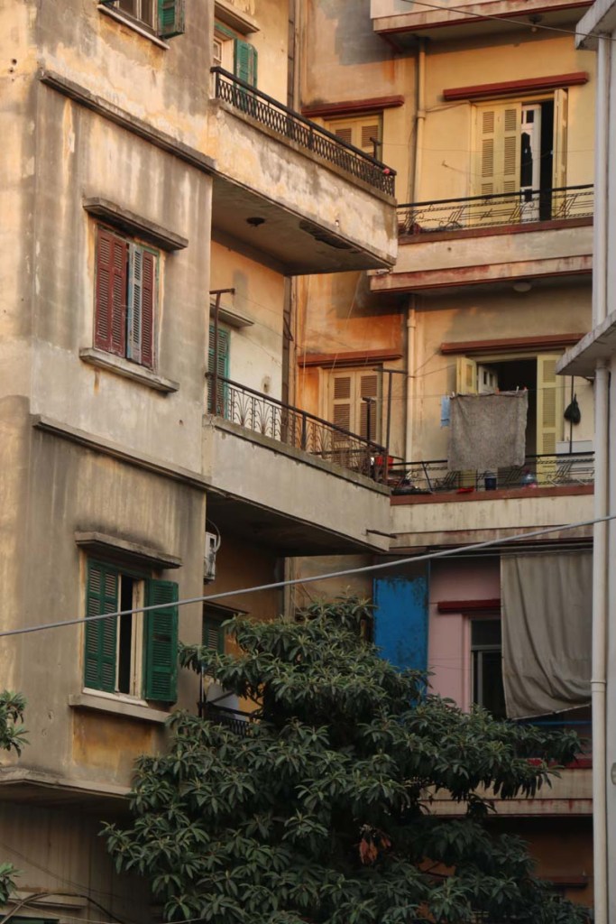 Art Nouveau windows in Tripoli Lebanon