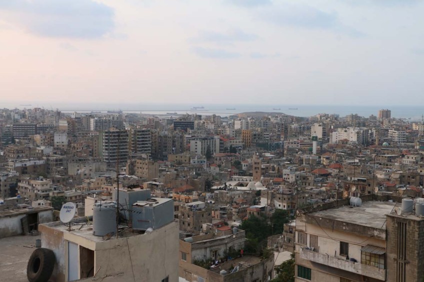 Overlooking all of tripoli view lebanon