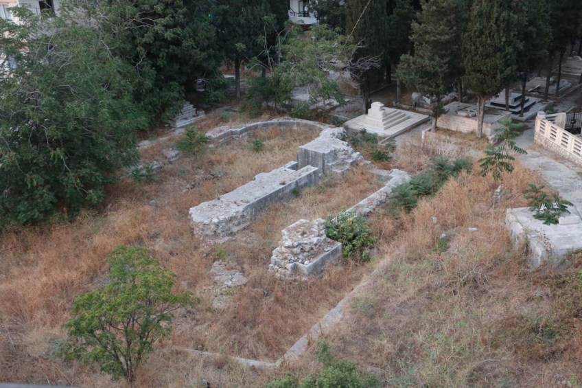 old roman findings under city in tripoli Lebanon