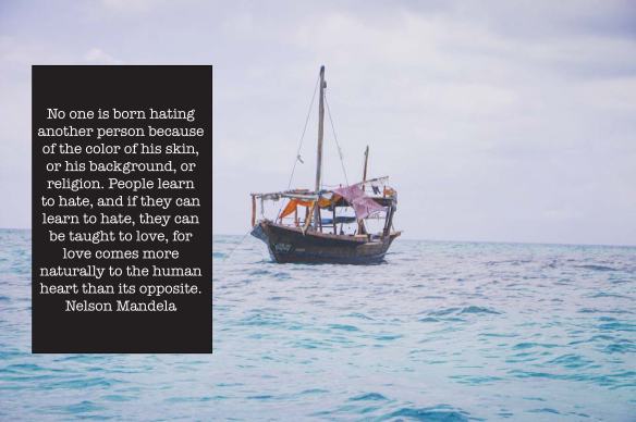 nelson mendela, zanzibar, humanity, quote, equality  