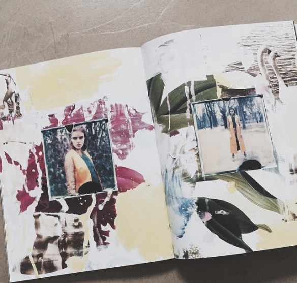 Candelanovembre, diary, collage, artwork 