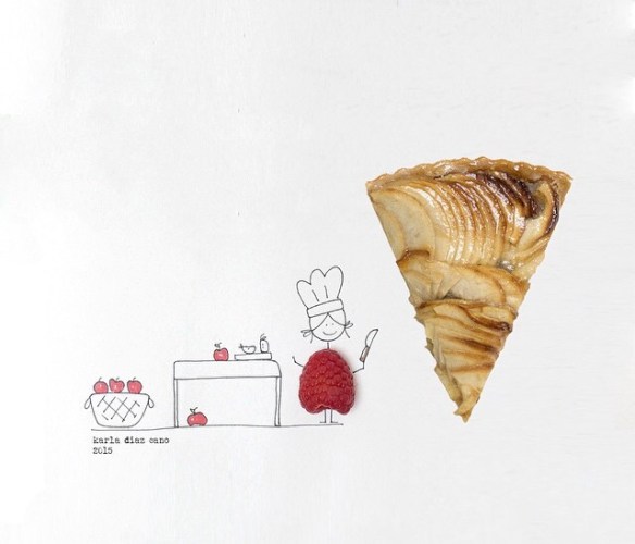 _mamannnyc_, pizza, pie, pizzapie, raseberry, character, cartoon