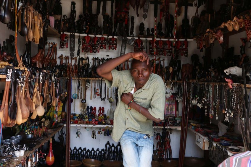 African man, Artist, Tanzania, Arusha