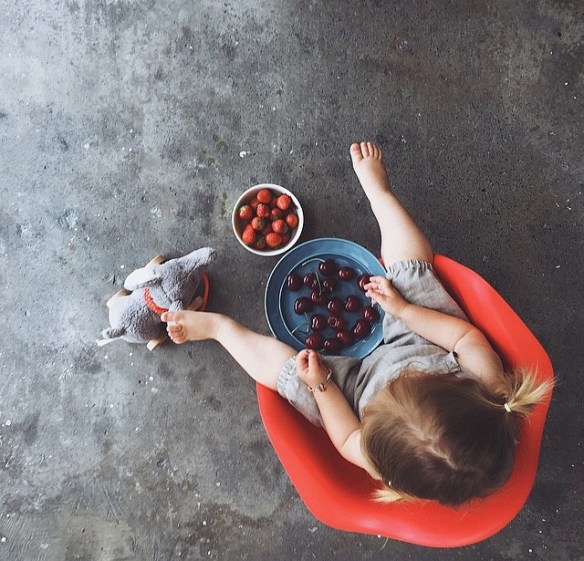 baby, food, fruit, foodie, cherries