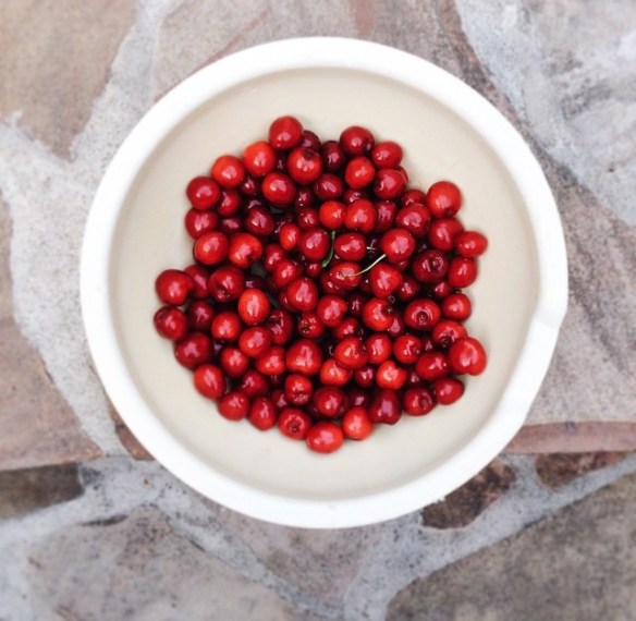 red current, cherries, foodie