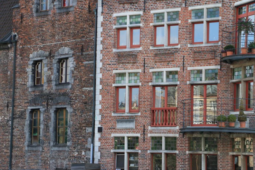 bricks, ghent