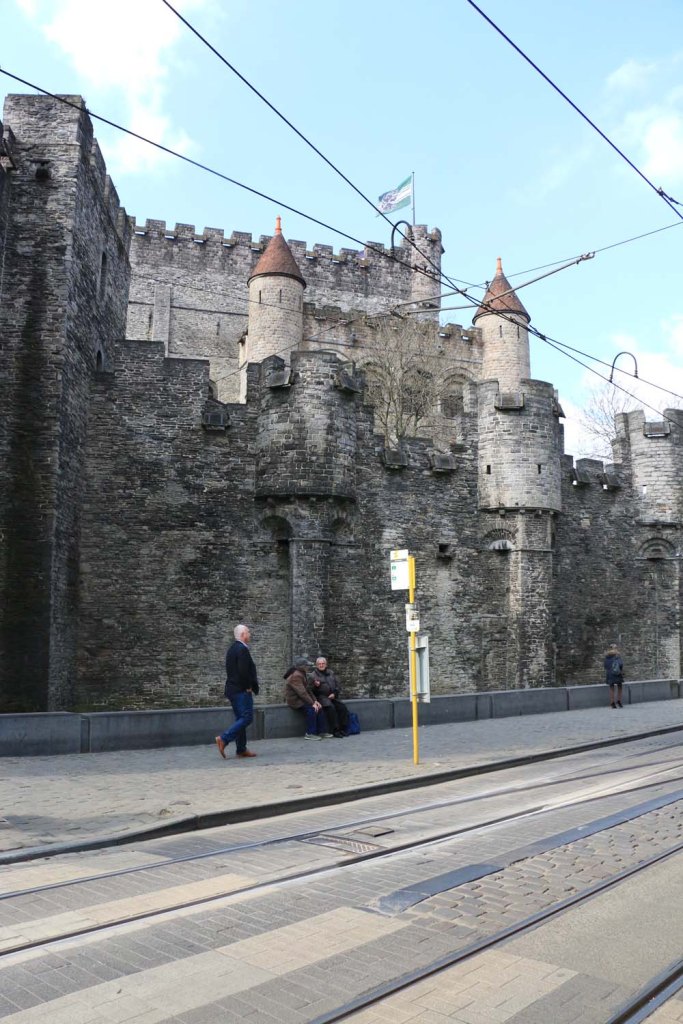 castle, ghent, architecture